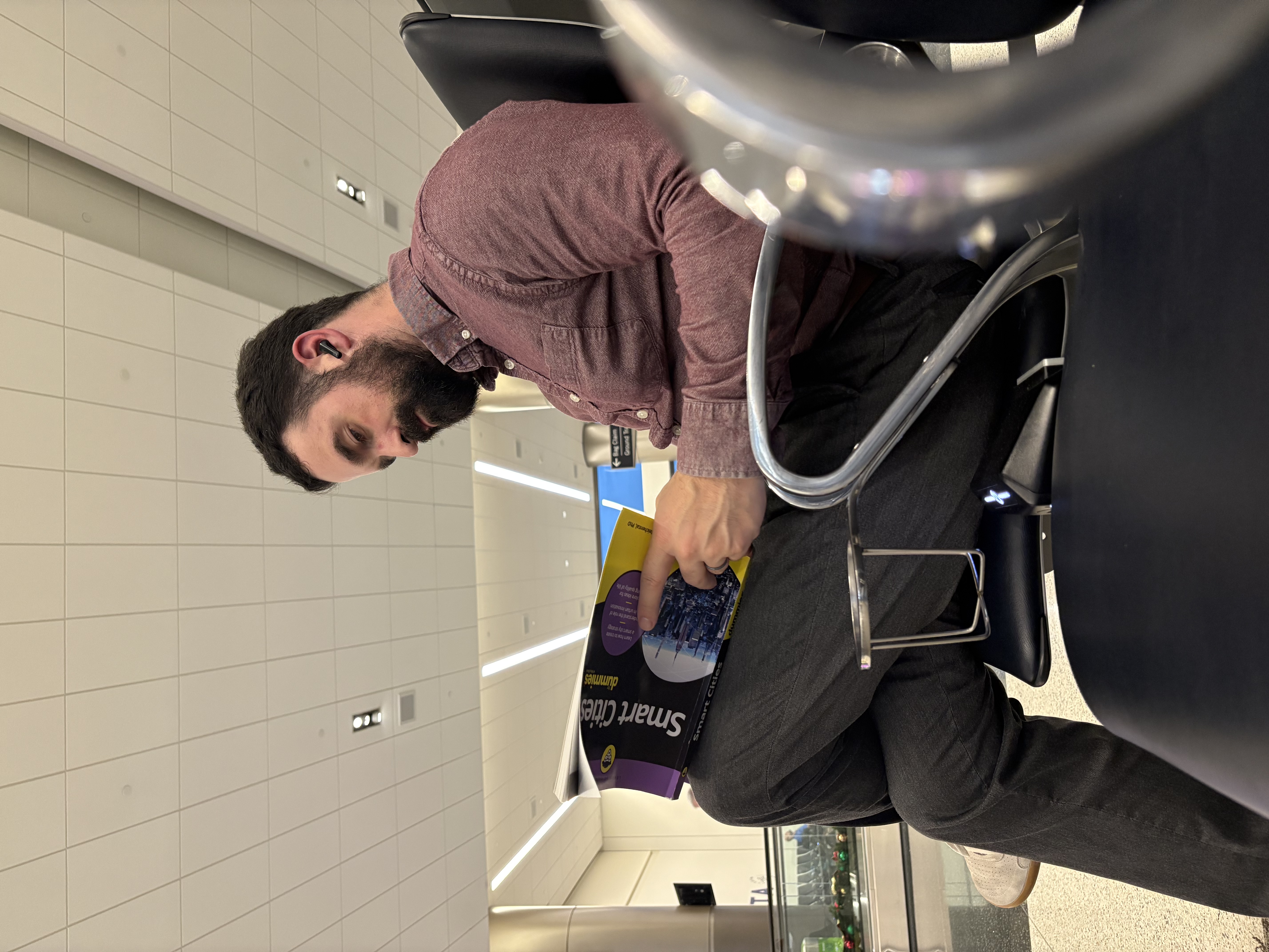 Micah Gaudet reviewing government resources