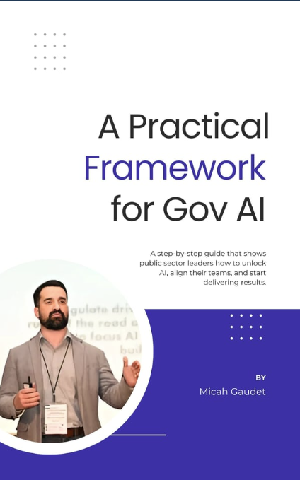 A Practical Framework for Gov AI guide cover